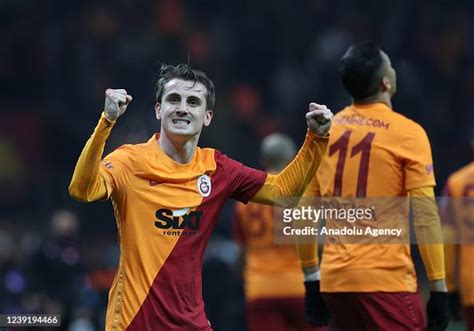 Kerem Akturkoglu of Galatasaray celebrate after scoring a goal during... News Photo - Getty Images