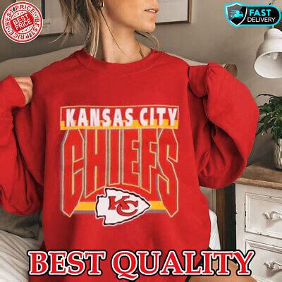 SALE!!_ Vintage Kansas City Chiefs Red Sweatshirt Sport S-5XL Gift For ...