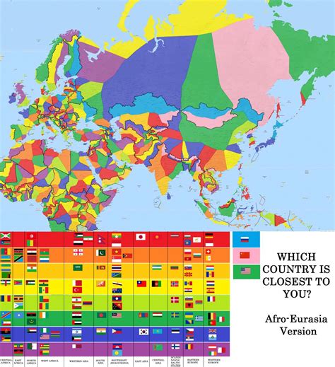 Afro Eurasia Map