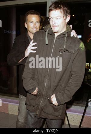 Sean Patrick Flanery (L) and Norman Reedus arrive for the premiere of "The Boondock Saints II ...