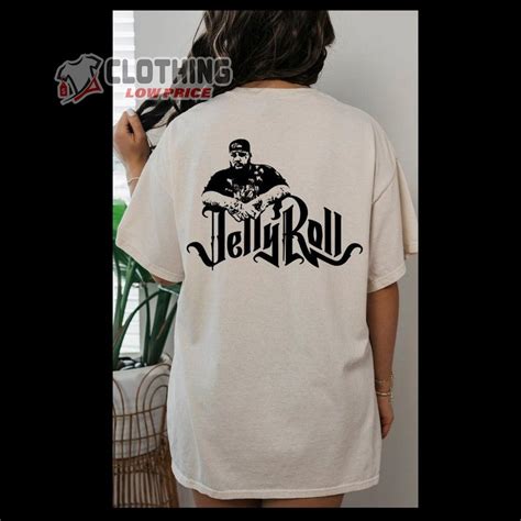 Jelly Roll 2023 Tour Unisex T-Shirt, Jelly Roll 2023 Concert Merch, Jelly Roll Top Songs Tee ...