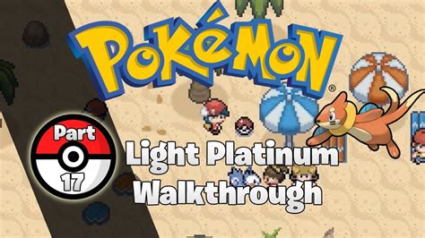 Pokemon Light Platinum Walkthrough Part 17: Seanport Beach - YouTube