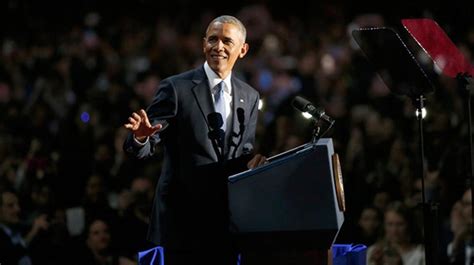 Barack Obama Farewell Speech in Chicago Illinois (10-Jan, 2017) - News