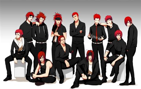 Epic Red-Haired Anime Crossover - HD Wallpaper by KFour9