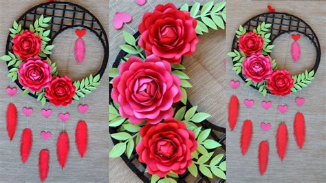 How To Make Paper Flowers For Wall Display | Best Flower Site