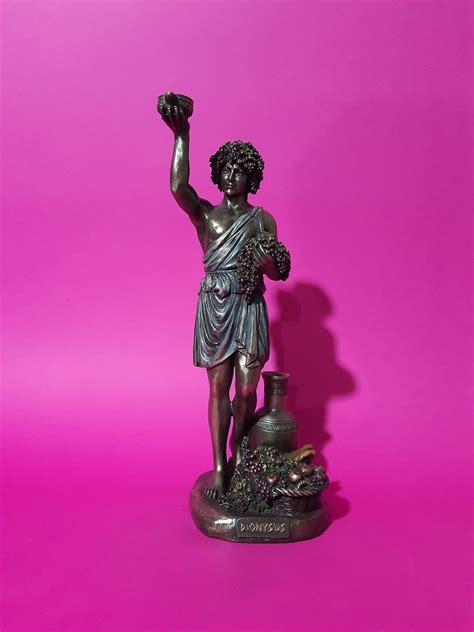 Dionysus Statue Greek Mythology God Bronze Sculpture Height 27.50cm ...