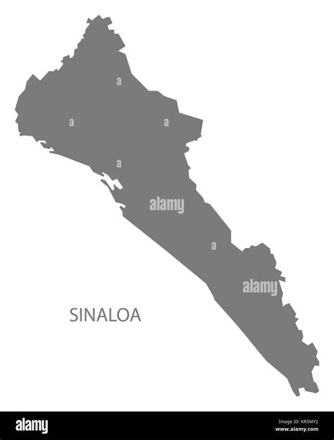 Map of sinaloa Black and White Stock Photos & Images - Alamy