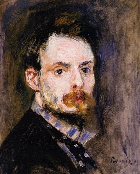 Self-Portrait, c.1875 - Pierre-Auguste Renoir - WikiArt.org