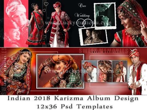 Indian 2018 Karizma Album Design 12x36 Psd Templates | Album design, Marriage photo album ...