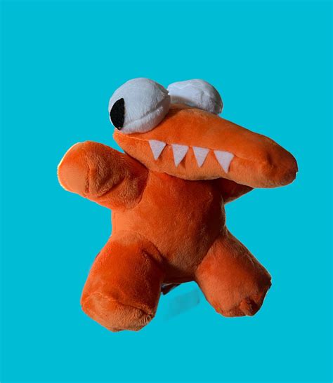 Orange Plush Rainbow Friends Fnaf Plush Security Breach - Etsy