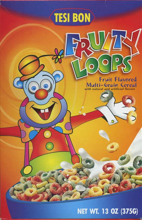 Fruity Loops ©2009 American Food service BV | Best cereal, Cereal flavors, Crunch cereal