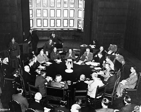 POTSDAM CONFERENCE, 1945. Representatives of the Soviet (Photos Framed, Prints,...) #13643540