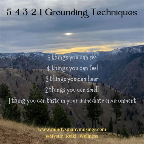 Grounding Techniques