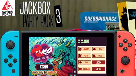 Jackbox Party Pack 3 Nintendo Switch Gameplay - Let's Play - YouTube