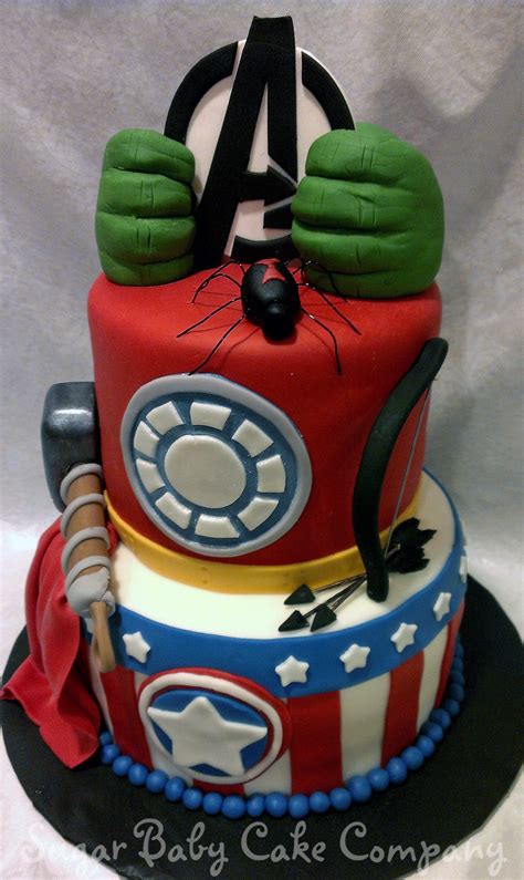 Avenger's Birthday Cake - CakeCentral.com