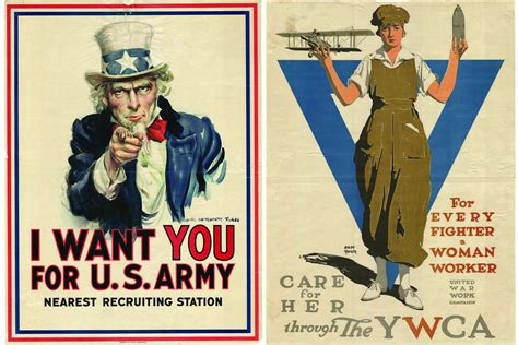 Army and YWCA Poster