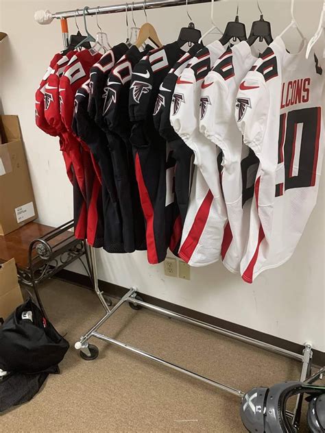 New Atlanta Falcons Uniforms Complete With Matte Black Helmets Leak ...