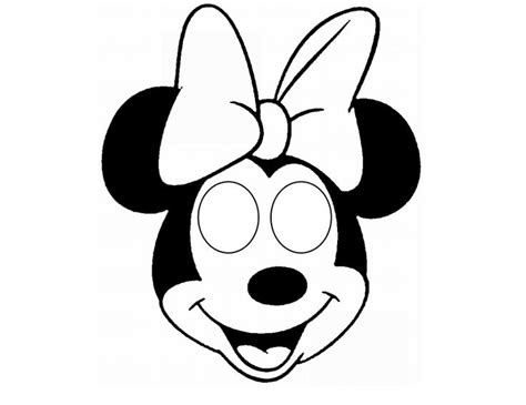 Mickey and Mini Mouse - Graphic Requests | Mouse mask, Minnie mouse ...