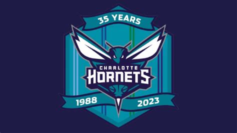 Charlotte Hornets Unveil 35th Anniversary Logo - To be used in 23-24 ...