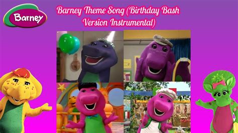 Barney Theme Song (Birthday Bash Version Instrumental + Bonus Mixes ...