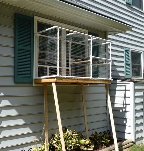 How To Build A Window Box Catio | iberryiicurvethemedow47610