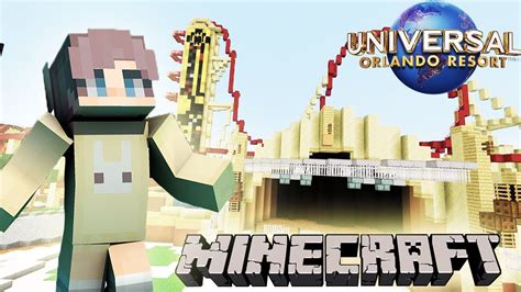 Minecraft: Universal Studios Orlando Fun!! Episode 2 - YouTube