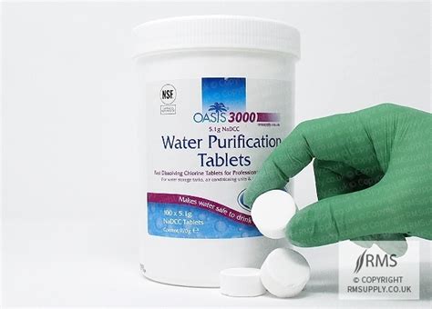 Oasis 3000 Water Purification Tablets - Large Water Tanks (600 tablets)