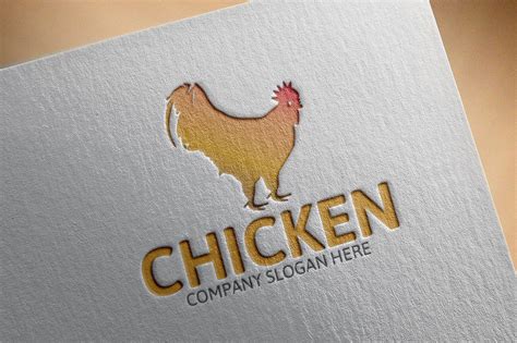 Chicken Logo | Creative Logo Templates ~ Creative Market