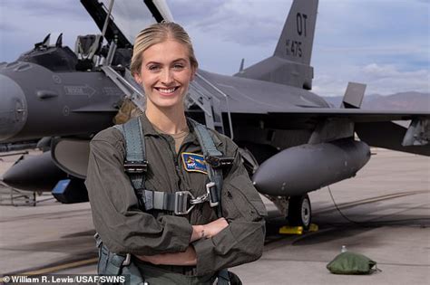 US air force fighter pilot, 22, training to be a Top Gun is also vying for the Miss America crown