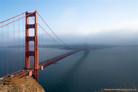 13 Best Views of the Golden Gate Bridge | The Whole World Is A Playground