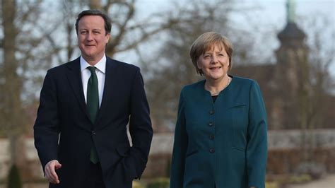 Cameron holds talks with Merkel in Berlin – Channel 4 News