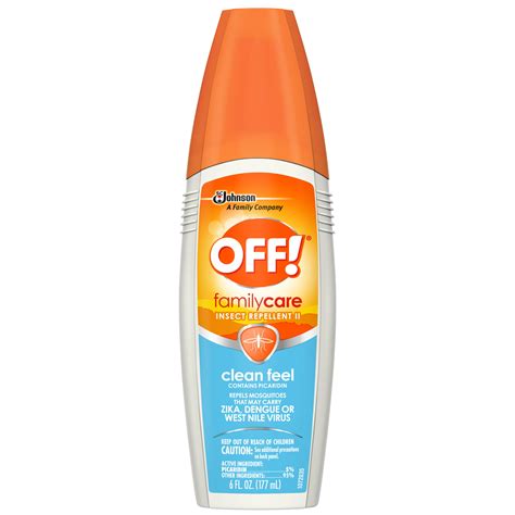 OFF! FamilyCare Insect Repellent II, Clean Feel, 6 oz (1 ct) - Walmart.com