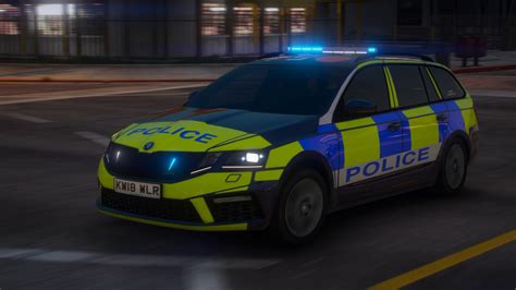 Generic Police Skoda Octavia Estate 2018 [ELS] - GTA5-Mods.com