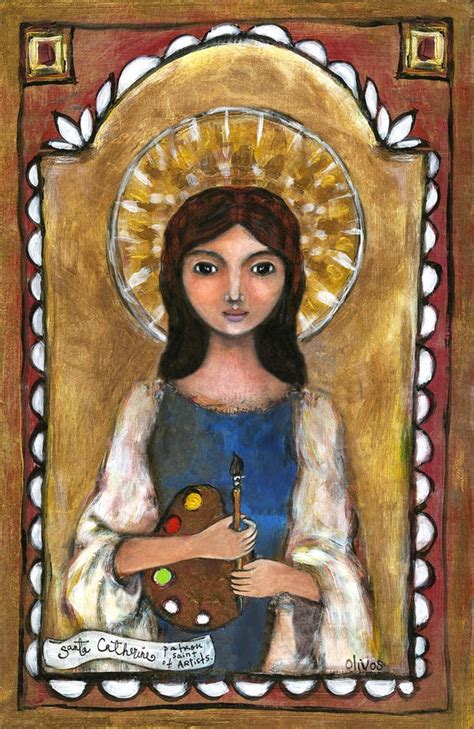 Patron Saint of Artists New Mexico Retablo Santo saint - Etsy