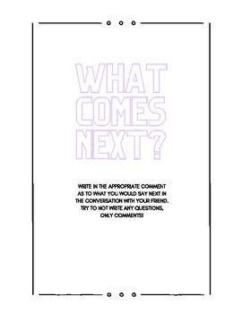 What Comes Next? by jay co | TPT