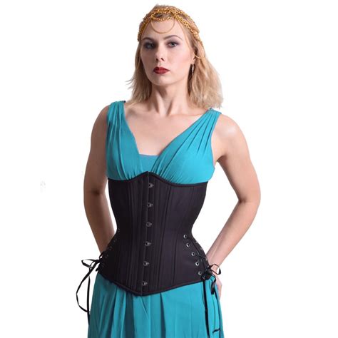 Black Cashmere Hourglass Longline Corset – Lucy's Corsetry