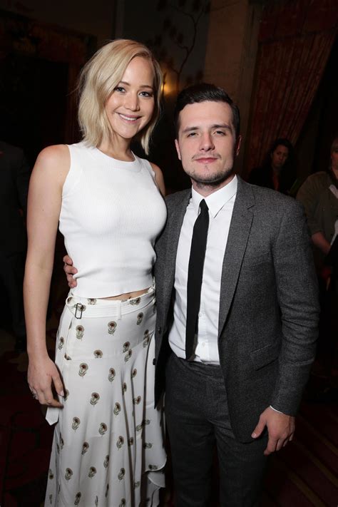 Jennifer Lawrence and Josh Hutcherson at The Hunger Games: # ...