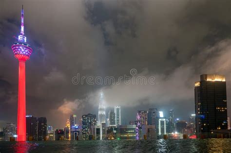 Kuala Lumpur City Skyline at Night Stock Image - Image of scene, malaysia: 301215265