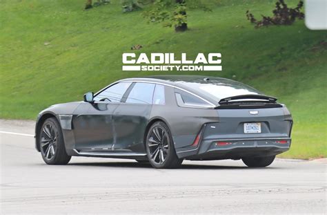 2024 Cadillac Celestiq With Deployed Rear Wing: First Pictures