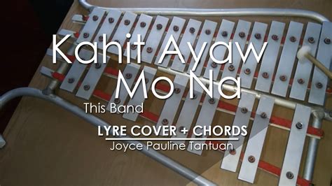 Kahit Ayaw Mo Na - This Band - Lyre Cover - YouTube