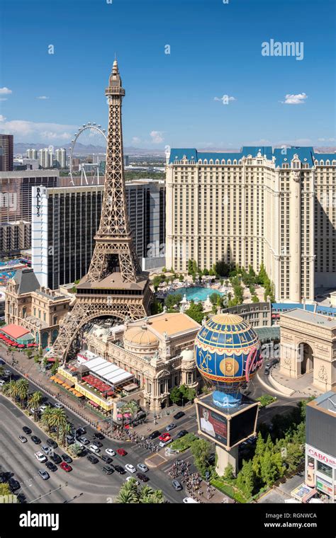 Las Vegas skyline Stock Photo - Alamy