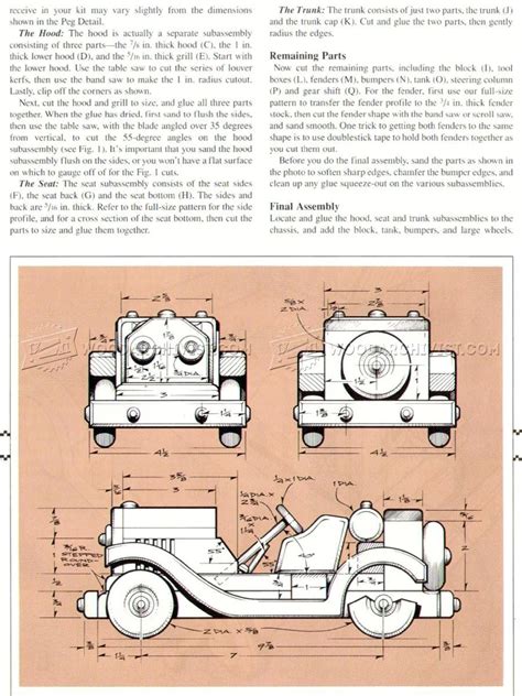 #1995 Wooden Sports Car Plans - Wooden Toy Plans | Wooden toys diy