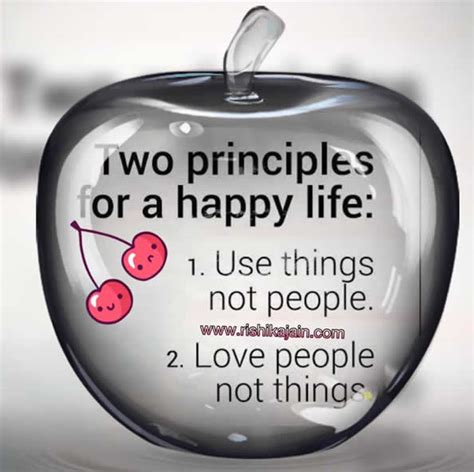 Two Principles for a happy life - Inspirational Quotes - Pictures - Motivational Thoughts