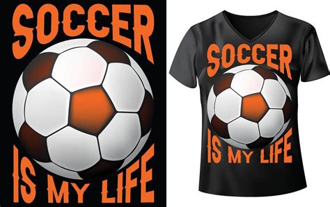 SOCCER T-SHIRT DESIGN 20297939 Vector Art at Vecteezy