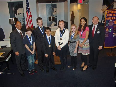 Middle School Students Win West Bloomfield Optimist Contest | West ...