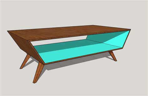 Mid Century Modern Coffee Table Project | Mid century modern coffee ...