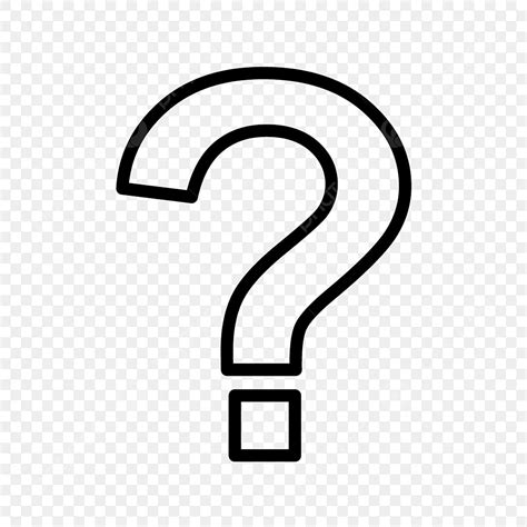 Question Mark Vector Icon, Question Mark Drawing, Question Icons, Mark Icons PNG and Vector with ...