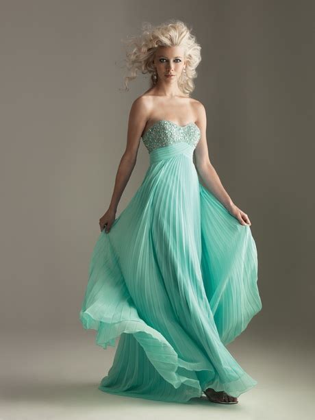 Aqua dresses