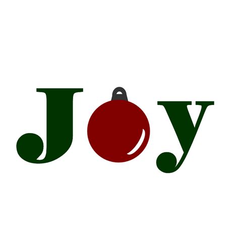 Free Clipart N Images: Holiday Word Art ~ Joy | Christmas words, Happy ...