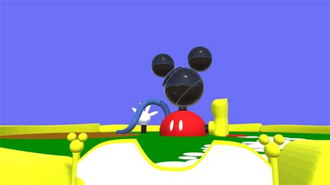 Mickey Mouse Clubhouse - Download Free 3D model by Ian Dowson ...